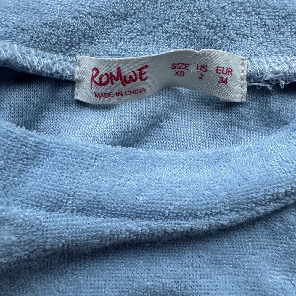 ROMWE Women’s Crop Top Size Xs - Picture 3 of 4